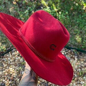 Charlie 1 Horse Cowboy Red Hat
